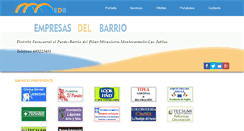 Desktop Screenshot of empresasdelbarrio.com